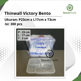 Thinwall Victory Bento Sekat 4 (DUS)