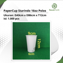 PaperCup Starindo 16oz Polos (DUS)