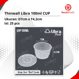 Thinwall Libra Sauce Cup 100ml