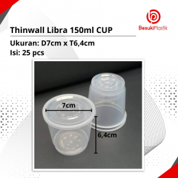 Thinwall Libra Sauce Cup 150ml