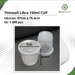 Thinwall Libra Sauce Cup 150ml (DUS)