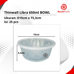 Thinwall Libra 650ml BOWL