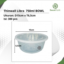 Thinwall Libra 750ml BOWL (DUS)