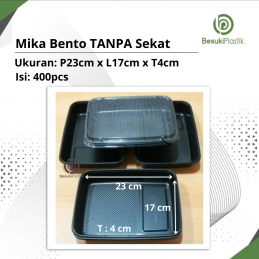 Mika Bento Interpack TANPA Sekat (DUS)