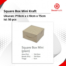Square Box Mini Kraft