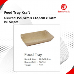 Food Tray Kraft