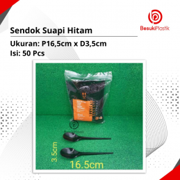 Sendok Suapi Hitam