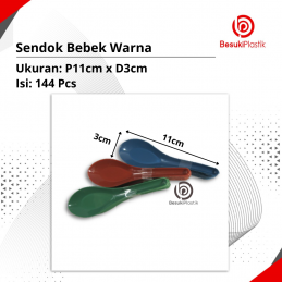 Sendok Bebek Warna