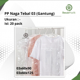 PP Naga Plastik Laundry Gantung Tebal 03 (BAL)
