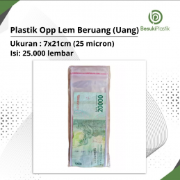 Plastik OPP Lem Beruang Sendok/Uang (BAL)