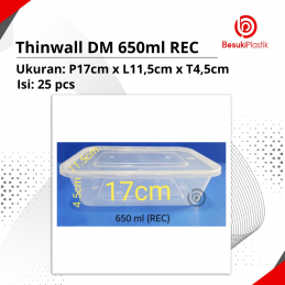 Thinwall DM 650ml REC