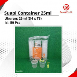 Suapi 25ml Sauce Container