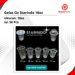 Gelas Starindo 18oz 8gr