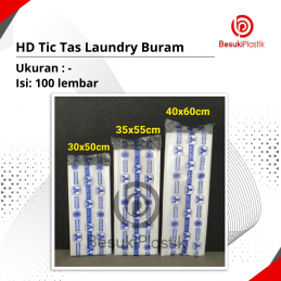 HD Tic Tas Plastik Laundry Buram