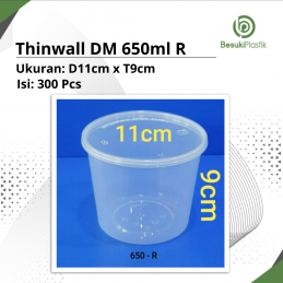 Thinwall DM 650ml R (DUS)