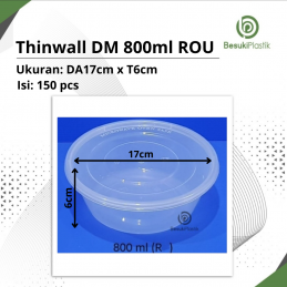 Thinwall DM 800ml ROU (DUS)