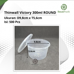 Thinwall Victory 300ml ROUND (DUS)