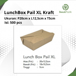 LunchBox Pail XL Kraft (DUS)