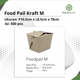 Food Pail Kraft M (DUS)