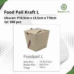 Food Pail Kraft L (DUS)
