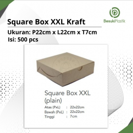 Square Box XXL Kraft (DUS)