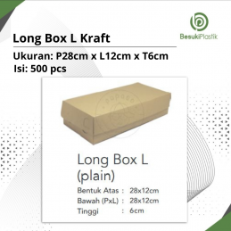 Long Box L Kraft (DUS)