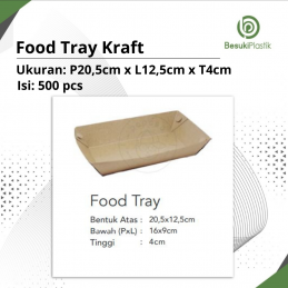 Food Tray Kraft (DUS)