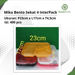 Mika Bento Interpack Sekat 4 (DUS)