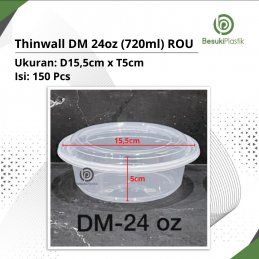 Thinwall DM 24oz (720ml) ROU (DUS)