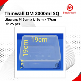 Thinwall DM 2000ml SQ