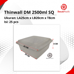 Thinwall DM 2500ml SQ